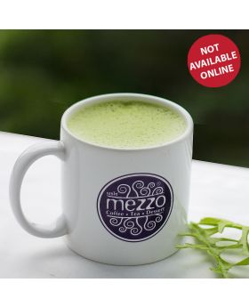 HOT GREEN TEA LATTE  ชาเขียวลาเต้ร้อน  抹茶拿鐵